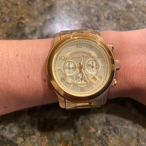 Michael Kors gold watch